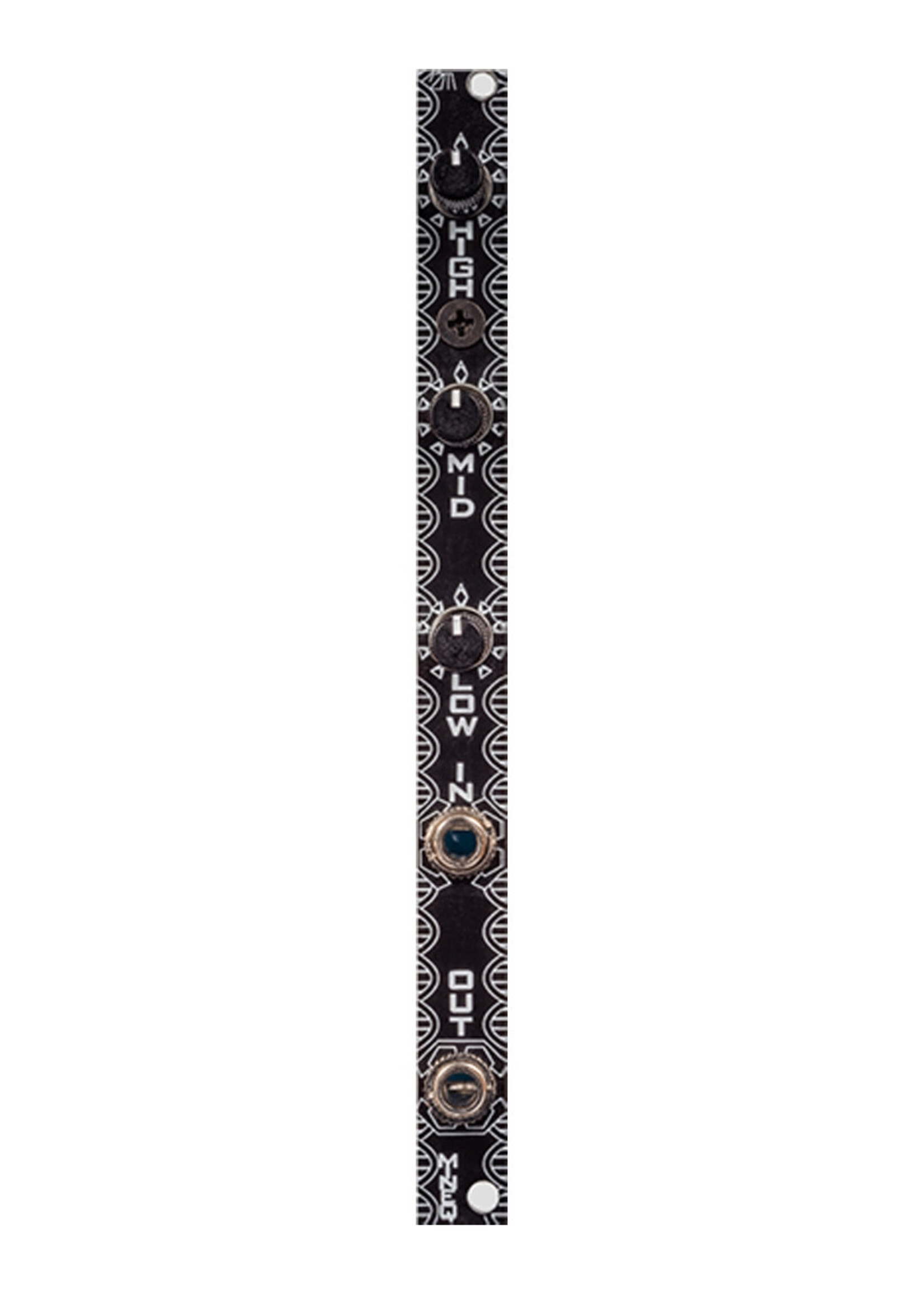 Zlob Modular  Mineq Eurorack 3 Band EQ Module