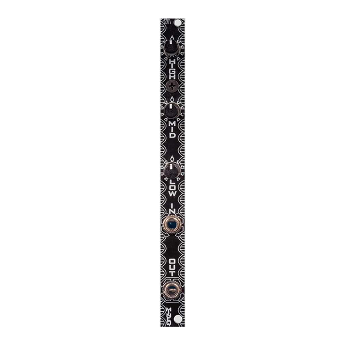 Zlob Modular  Mineq Eurorack 3 Band EQ Module
