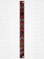 Zlob Modular Miniatt Eurorack Dual Mute Attenuator Module