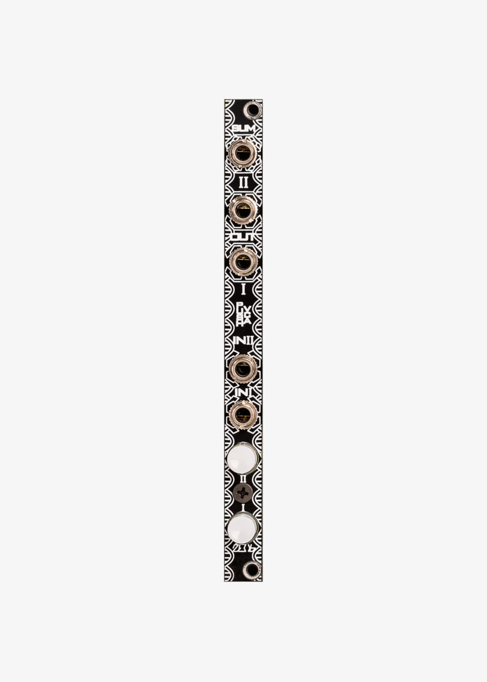 Zlob Modular Push VCA Eurorack Performance Mute Module (Latching)