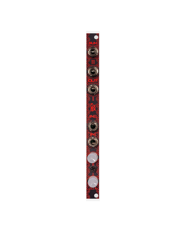 Zlob Modular  Push VCA Eurorack Performance Mute Module (Momentary)
