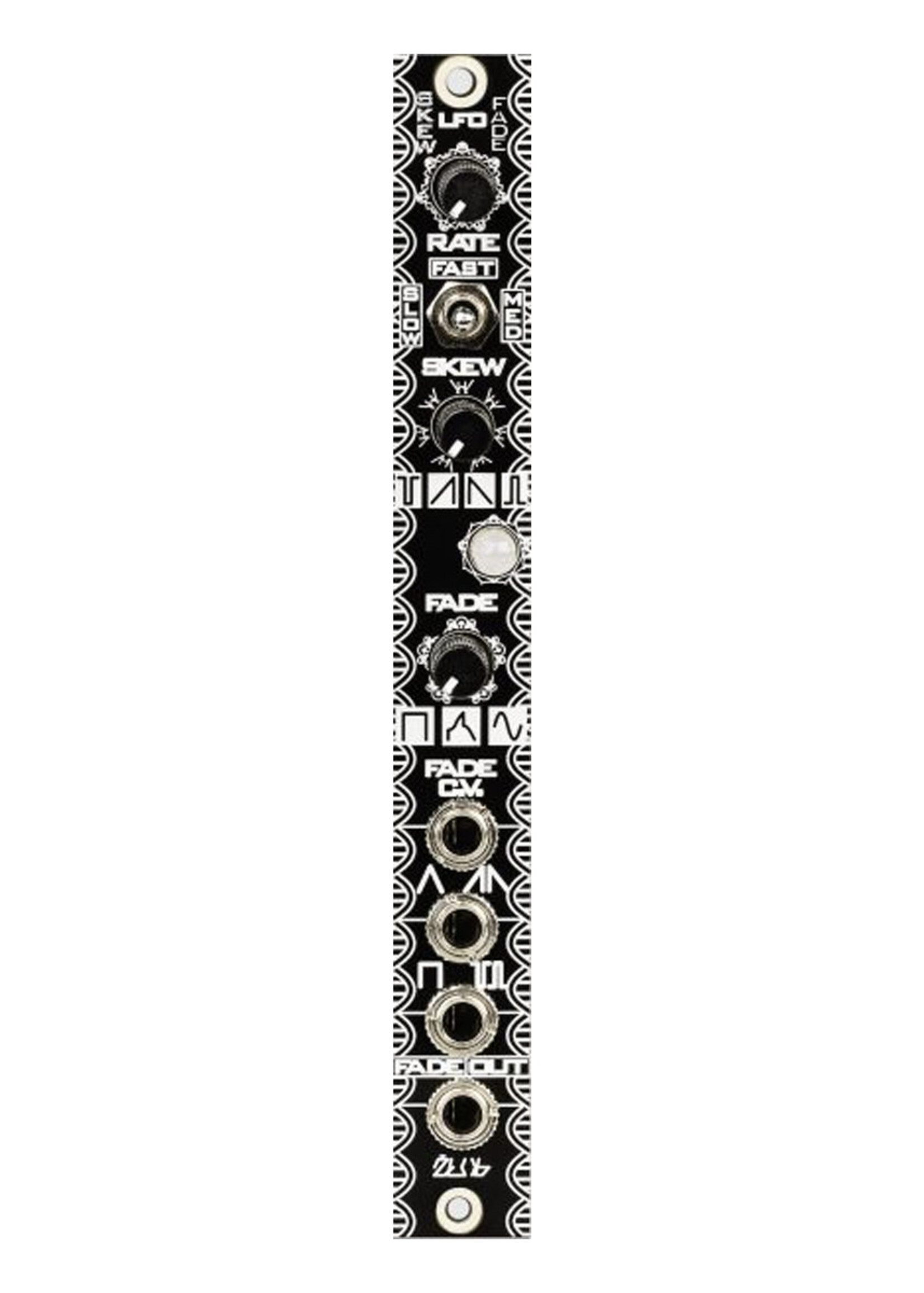 Zlob Modular  Skew Fade LFO Eurorack Module