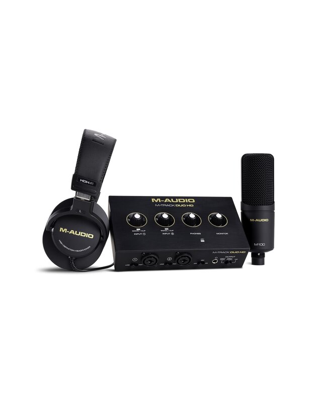 M-Audio MTRACKDUOHDPACK