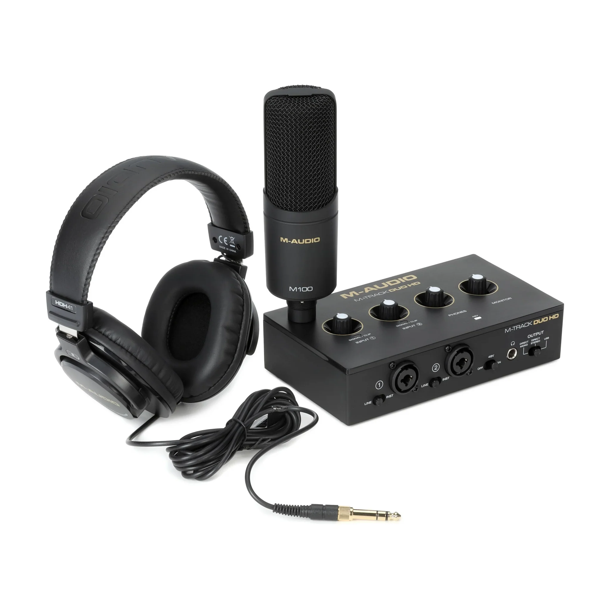 M-Audio MTRACKDUOHDPACK