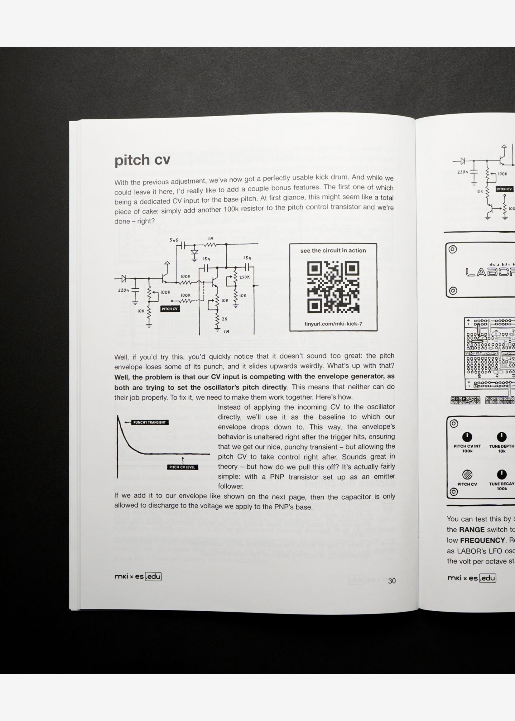 Erica Synths Kick Drum Circuit Design Guide