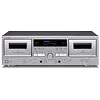 W-1200 Double Cassette Deck Silver