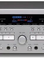 Teac W-1200 Double Cassette Deck Silver