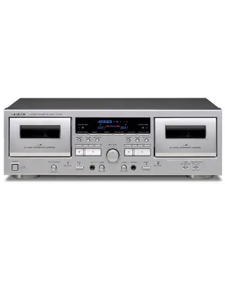 Teac W-1200 Double Cassette Deck Silver