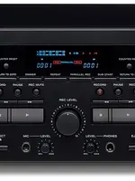 Teac W-1200 Double Cassette Deck Black
