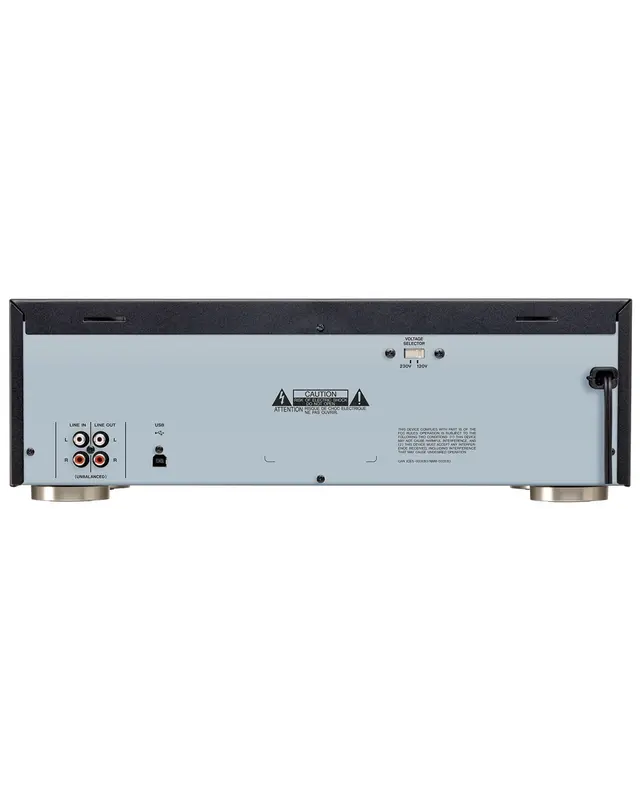 Teac W-1200 Double Cassette Deck Black