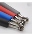 Springtouw.nl Speed rope V1 - Red - stalen kabel 2.5mm - 300 cm- Verstelbaar