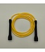 Springtouw.nl PVC springtouw 300cm 5mm - short handle - verstelbaar - Yellow