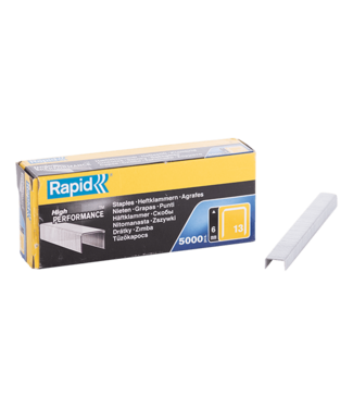 Rapid 5000x Rapid agrafe 13/6mm Galvanisée Rapid 5000x Rapid agrafe 13/6mm Galvanisée