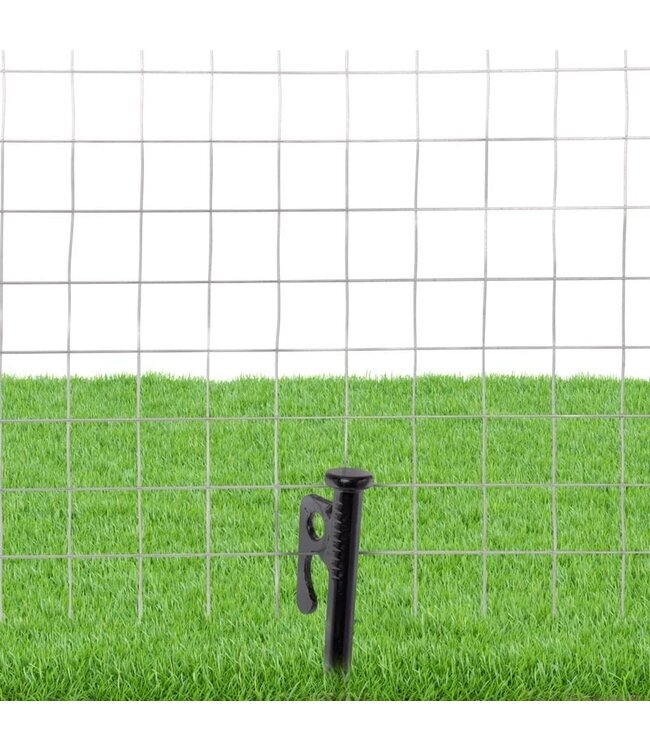 Garmix 8x Piquet de tente 9mm 20cm Noir