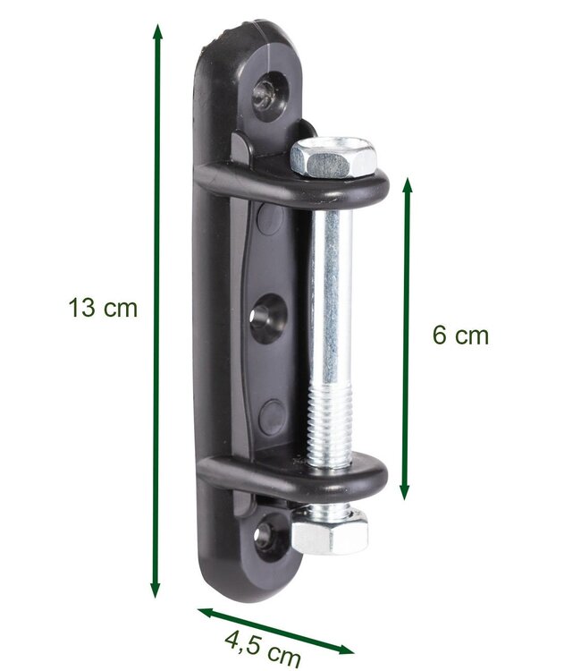 Kence Coin d'Isolateur avec boulon, 25 pièces