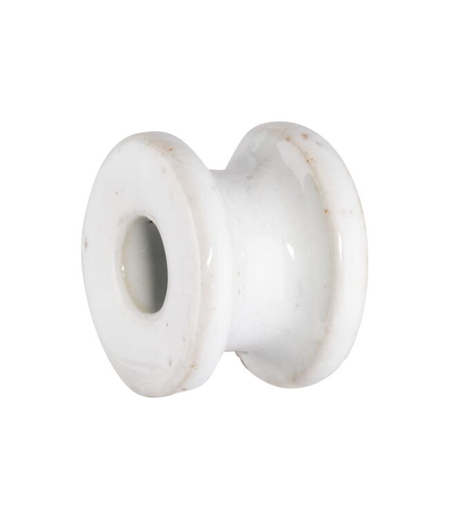 Kence Rouleau isolateur en porcelaine, 4 pièces