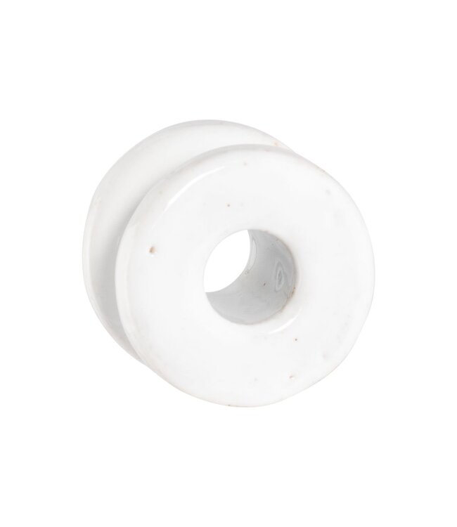 Kence Rouleau isolateur en porcelaine, 4 pièces