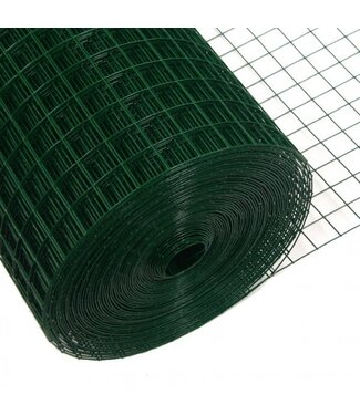 Kence Grille pour volière 12x12mm 1,05mm 50cm 25m vert Kence Grille pour volière 12x12mm 1,05mm 50cm 25m vert
