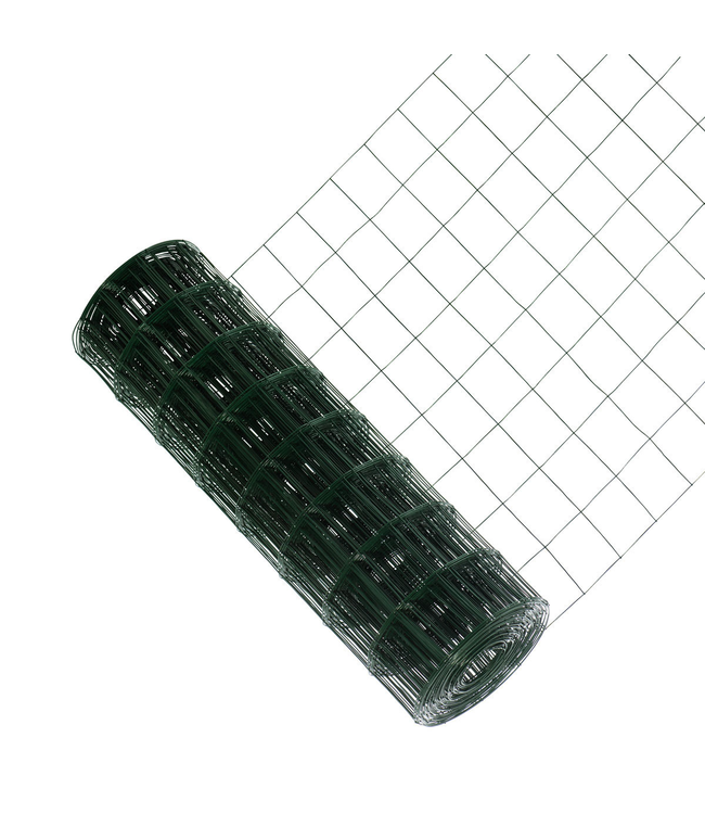 Garmix Grillage de jardin vert 100x75mm 80cm 2mm 25m
