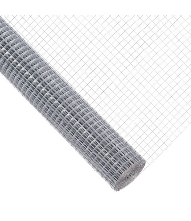 Garmix Grille pour volière 19x19mm 0,75mm 100cm 10m galvanisé