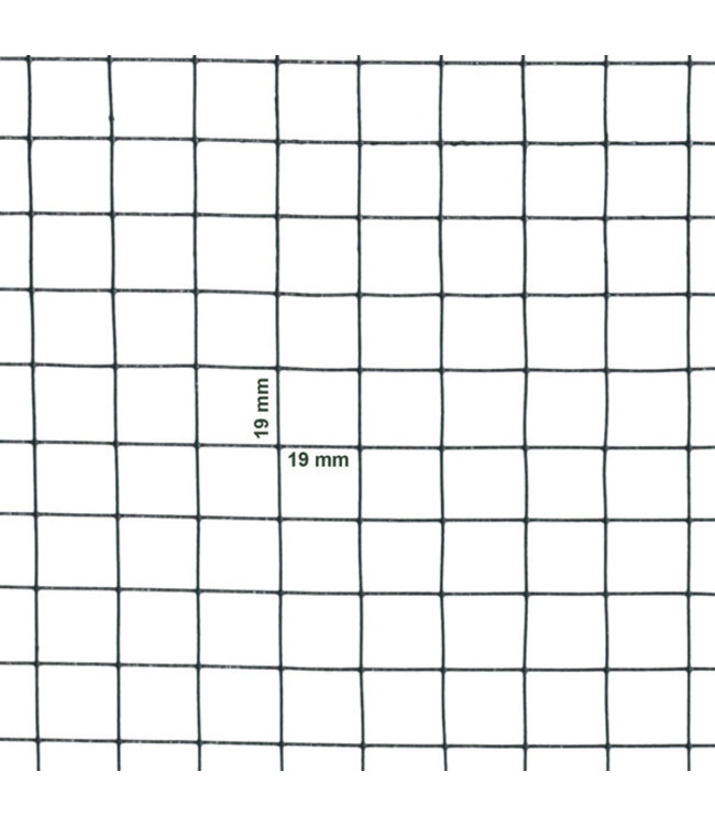 Kence Grille pour volière 19x19mm 1,2mm 50cm 25m vert