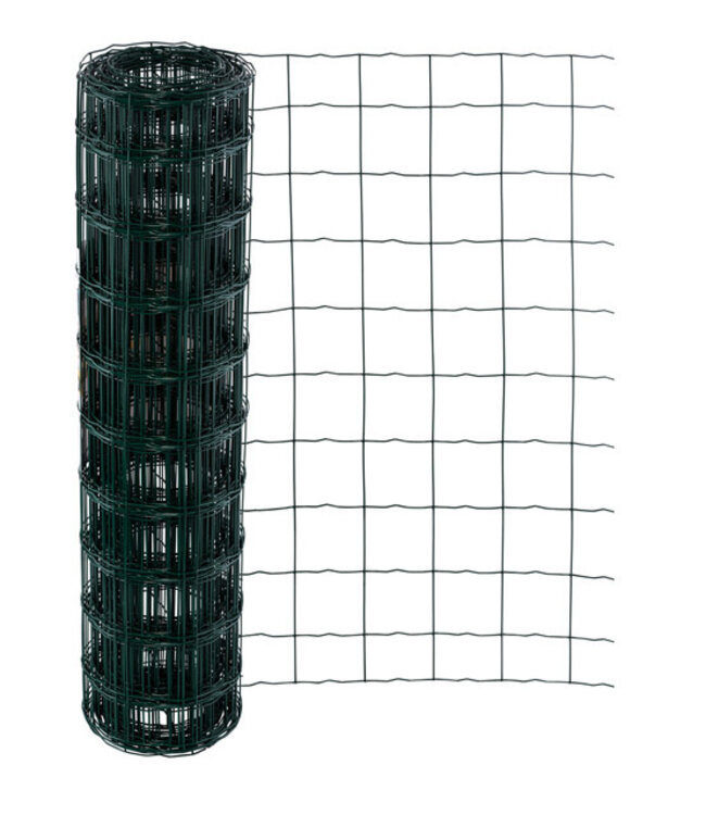 MRT Grillage de jardin rouleau 20m./120cm. (100x100mm) vert laminé