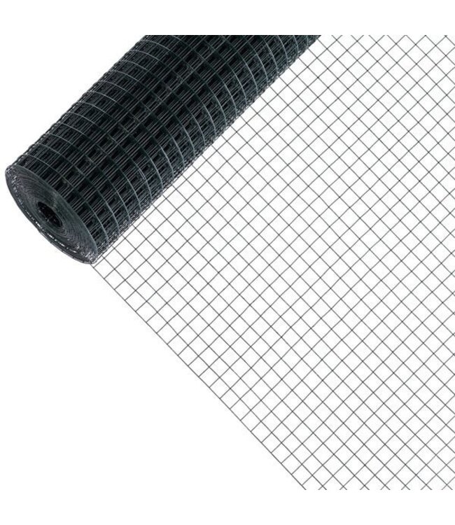 Garmix Grille pour volière 19x19mm 1.2mm 100cm hauteur 10m rouleau vert