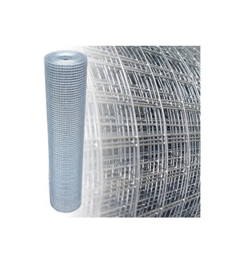 Garmix Grille pour volière 12x12mm 1,4mm 100cm x 5m galvanisé