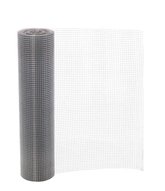 Garmix Grille pour volière 12 x 12mm 0,7mm 50cm x 25m Galvanisée