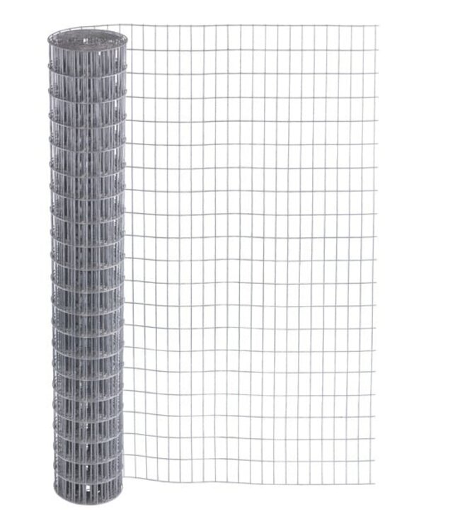 Garmix Grillage de blaireaux 25 x 50mm 2.1mm 100cm x 10m galvanisé