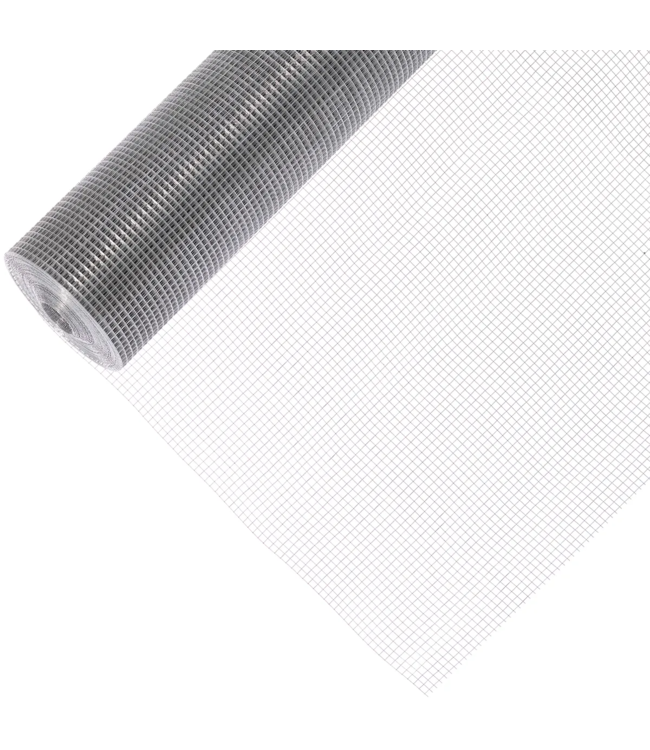 Garmix Gaze de volière 9x9mm 0.80mm 100cm x 25m acier inoxydable