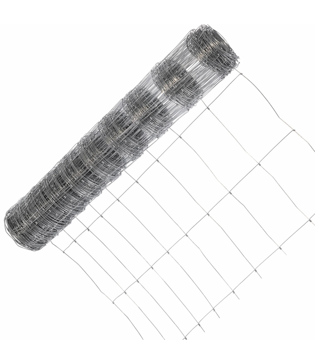 Kence Grillage à mouton 120cm 30cm 2.40/3.00mm 50m Galvanisé lourd