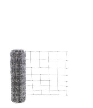 Kence Grillage à mouton 80cm 15cm 2.40/3.00mm 50m Galvanisé lourd