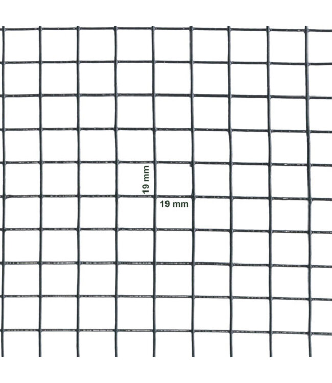 Garmix Filet de volière 19 x 19mm 1.45mm 100cm x 10m Vert