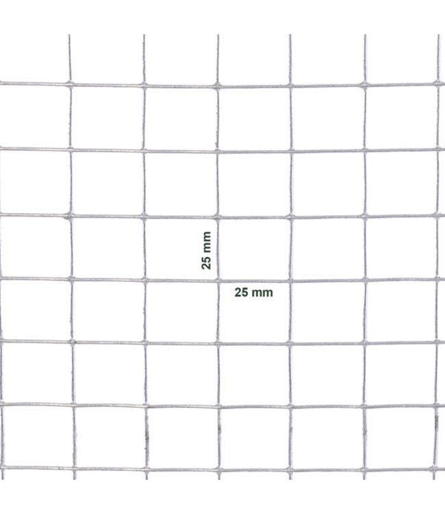 Kence Filet de volière 25x25mm 1.2mm 50cm x 25m Vert