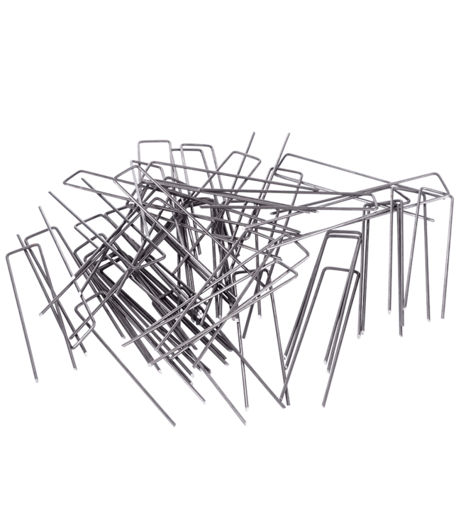 Garmix 50x chevilles en acier L150xL25mmxD2.7mm