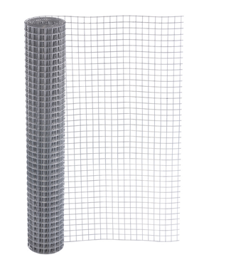 Kence Gaze de volière 25x25mm 1.00mm 100cm x 1m acier inoxydable