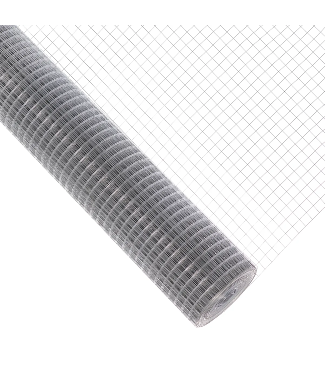 Garmix Grillage de vollière 25mm/1.0mm/100cm Galvanisé (par mètre)