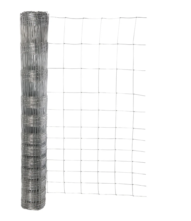 Garmix Grillage à mouton 2.00mm/1.60mm 150cm-12-15cm