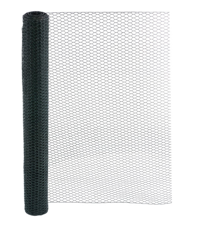 Garmix Grillage à poules 13mm 0,8mm 100cm 50m vert