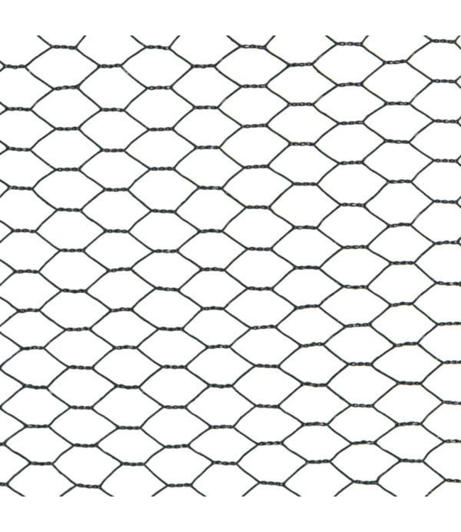 Garmix Grillage à poules 13mm 0,8mm 50cm 25m vert