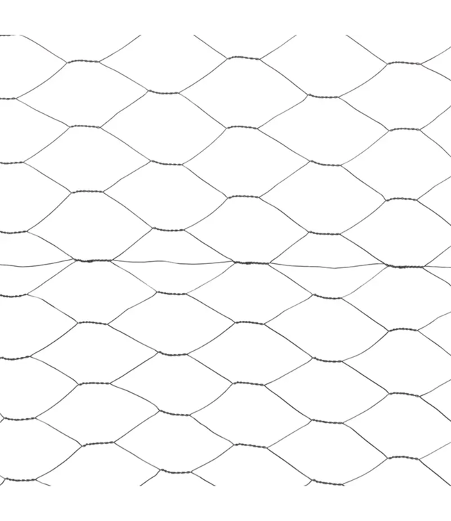 Garmix Grillage à poules 50mm 0,7mm 150cm x 25m galvanisé