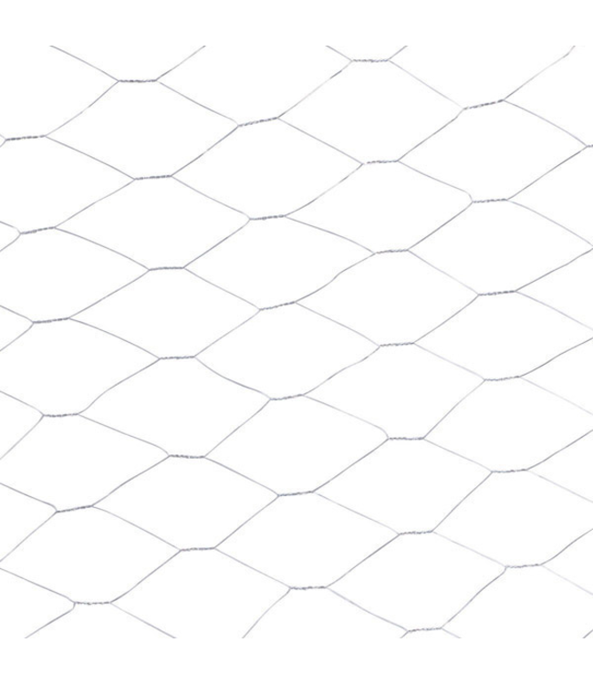 Garmix Grillage à poules 50mm 0,7mm 50cm x 25m Galvanisée