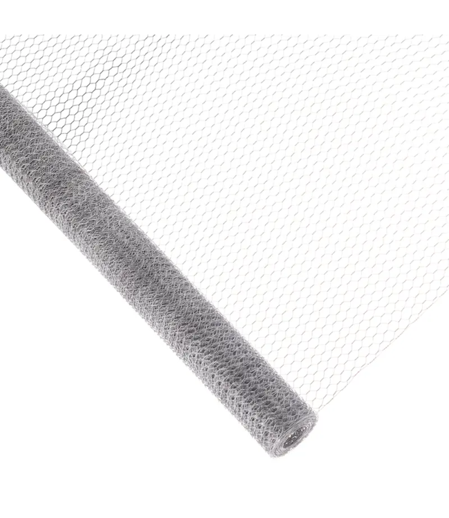 Garmix Grillage à poules rouleau 50m. 75cm. 13mm. 0,7mm galvanisée