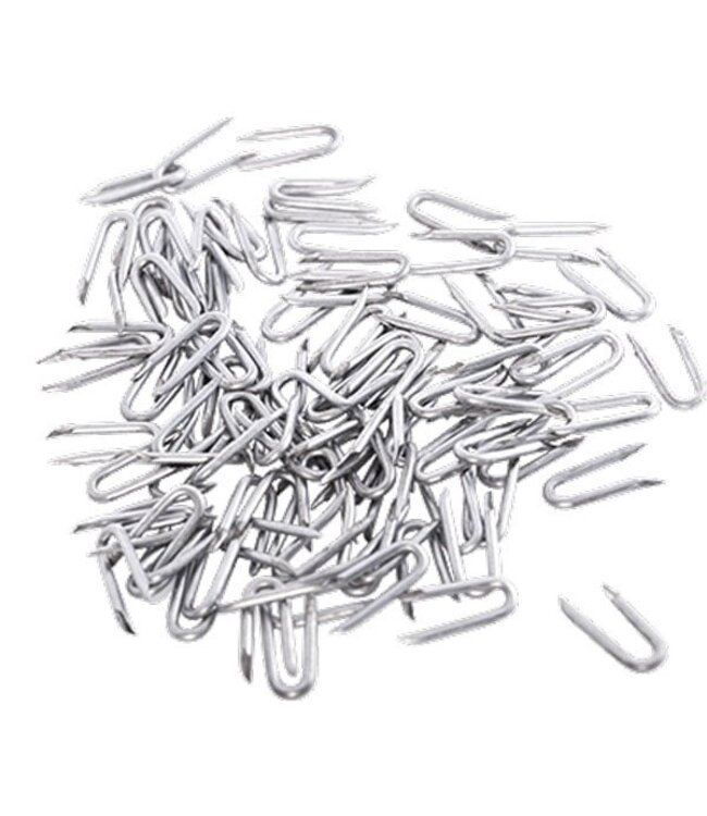 Garmix Agrafes métalliques 25x2,40mm 100 pièces