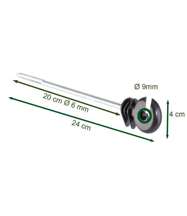 Kence Anneau Isolateur 220mm, 10 pièces