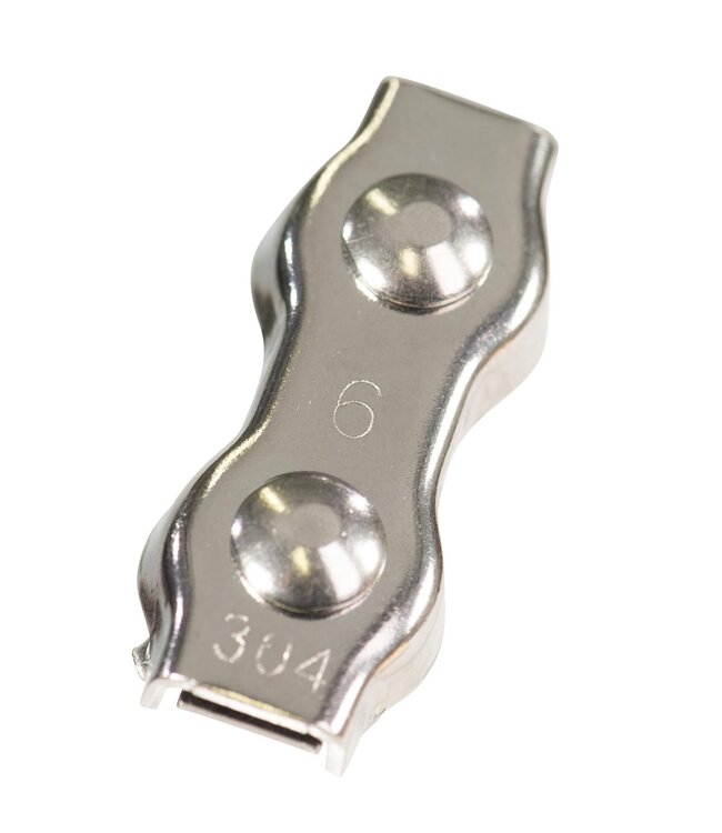 Garmix Connecteur 10 pièces pour cordon en acier inoxydable