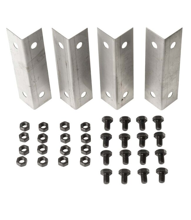 Garmix Joint d'angle en acier corten 19cm