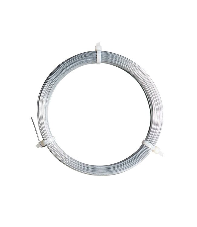 Garmix Fil à lier 1mm 50m Galvanisé