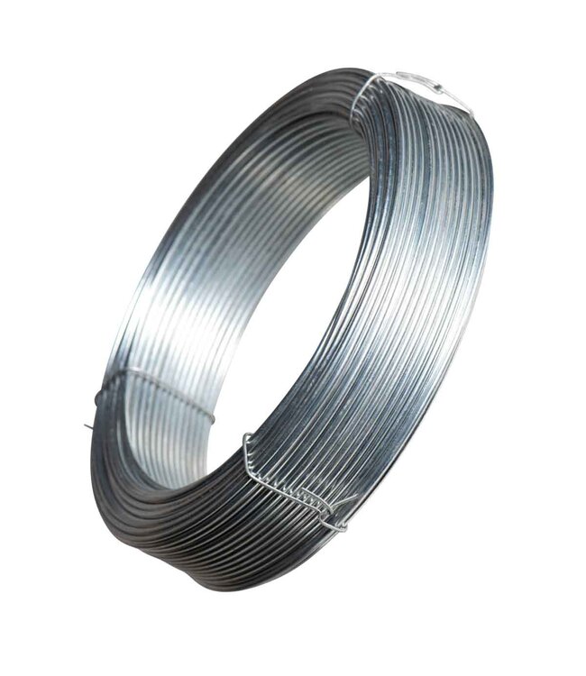 Garmix fil de ligature 2mm 50m galvanisé fil d'acier